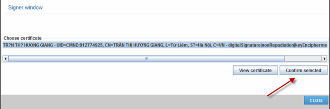 Hướng dẫn kết nối chữ ký số đến cổng thông tin doanh nghiệp 4 2