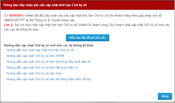 Hướng dẫn yêu cầu cập nhật thời hạn chữ ký số 11