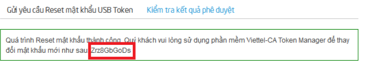 Phải làm thế nào khi quên mã pin chữ ký số viettel? 12 1