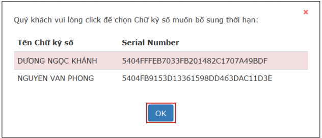 Hướng dẫn yêu cầu cập nhật thời hạn chữ ký số 15