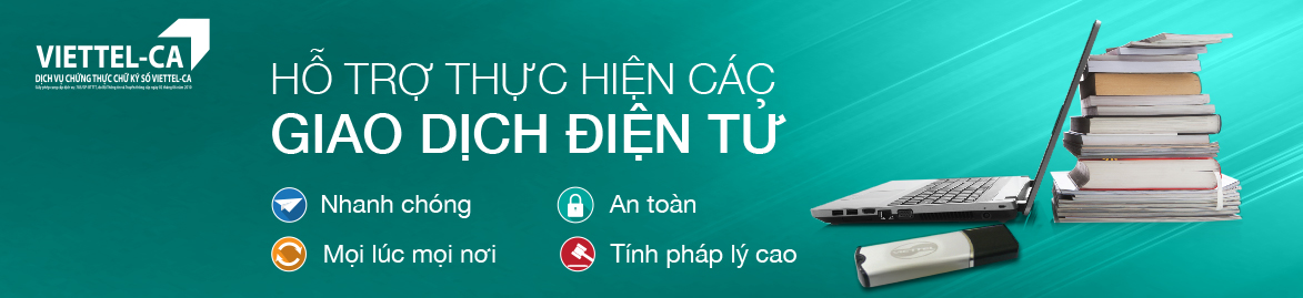 hỗ trợ chữ ký số viettel