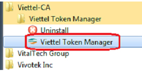 xem thông tin chữ ký số viettel