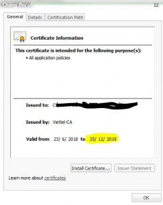 Những lưu ý với Email thông báo gia hạn Chữ ký số gia han chu ky so 1