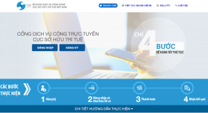 Các bước đăng ký tài khoản dịch vụ công trực tuyến của Cục Sở hữu trí tuệ cuc-so-huu-tri-tue