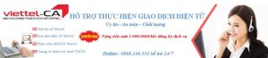 Bảng báo giá chữ ký số Viettel