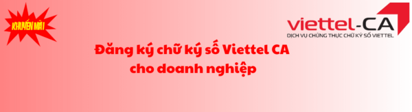 Đăng ký chữ ký số cho doanh nghiệp