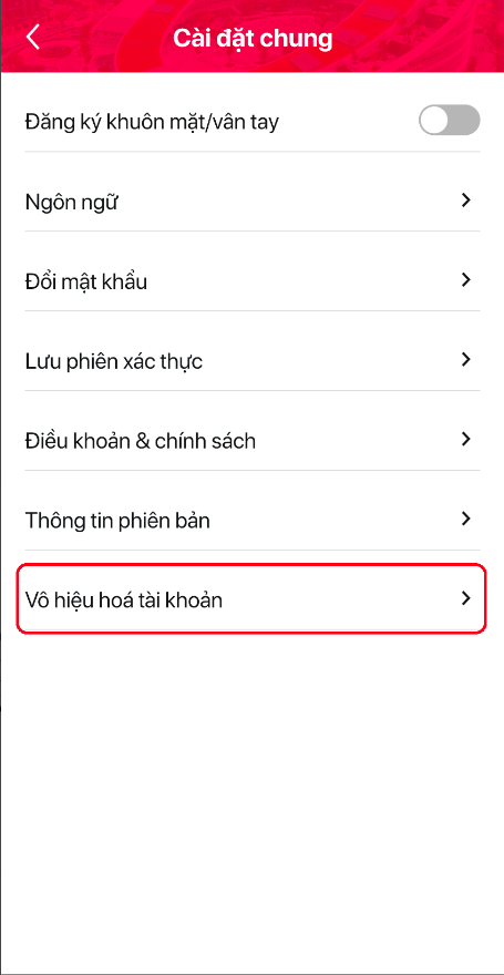Vô hiệu hóa MySign chữ ký số từ xa