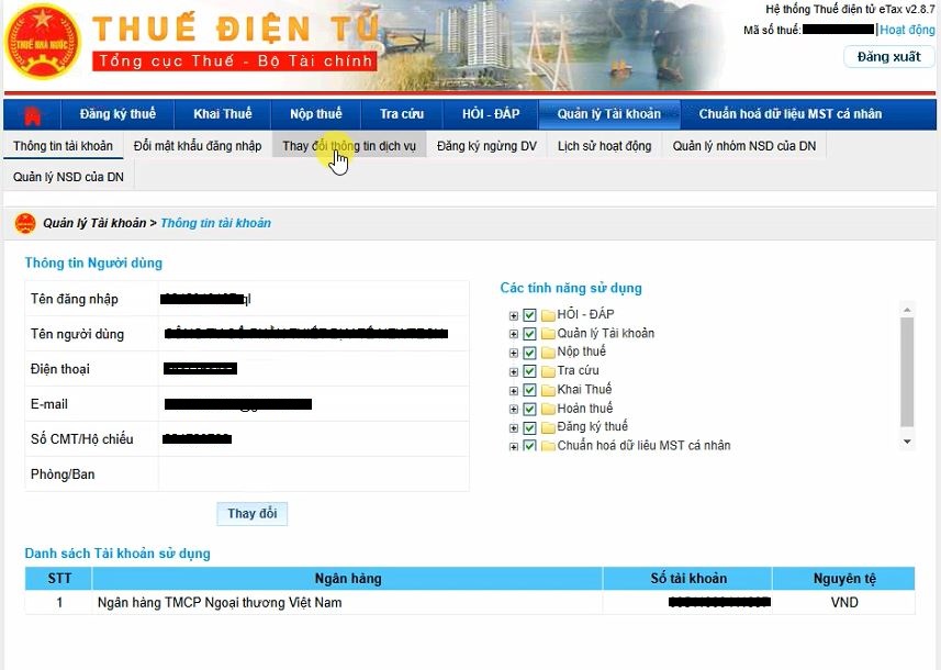 cập nhật chữ ký số lên thuế 2