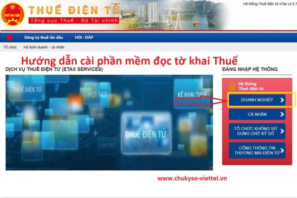 huong dan doc to khai thue