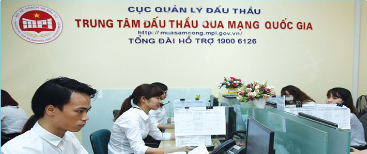 Mạng đấu thầu Quốc gia Cục quản lý đấu thầu