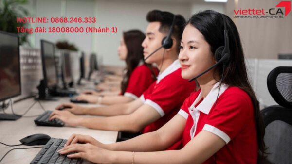 Đường dây nóng chữ ký số Viettel - tổng đài hỗ trợ Viettel Ca