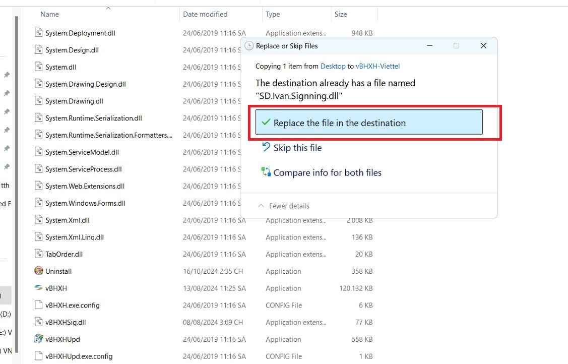 Từ chối hồ sơ trên vBHXH lý do Chữ ký số không đúng 1