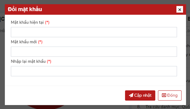 Đăng nhập, đổi mật khẩu, quên mật khẩu BHXH Viettel 2