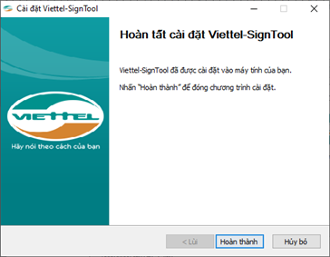 Hướng dẫn cài tool ký số BHXH Viettel Hướng dẫn cài tool ký số BHXH Viettel 2
