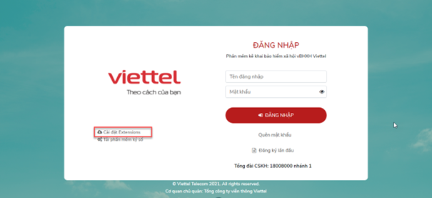 Hướng dẫn cài tool ký số BHXH Viettel Hướng dẫn cài tool ký số BHXH Viettel 3